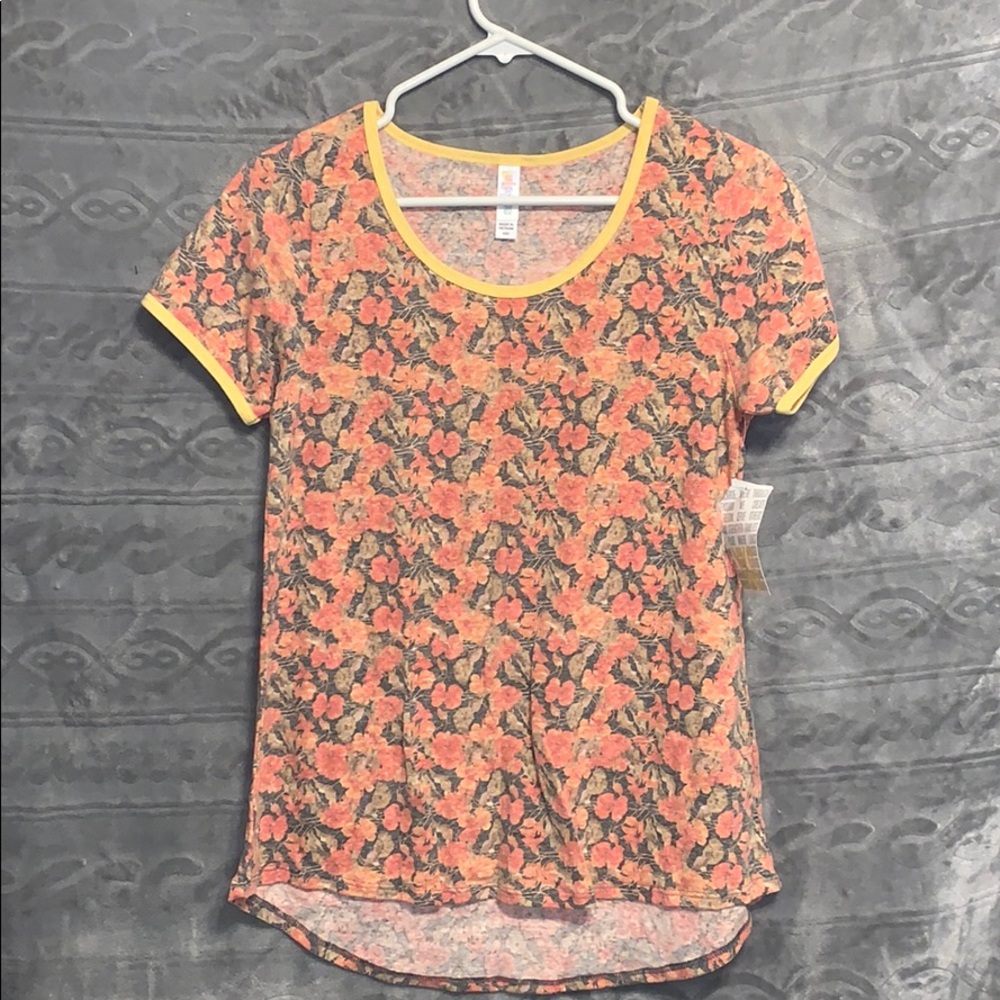 XXS LulaRoe Floral Tee